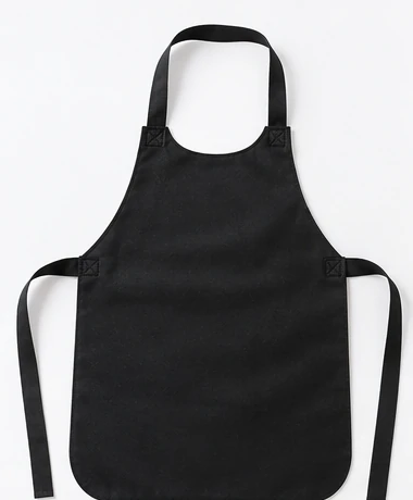 AI-generated illustrative apron product or restaurant scene