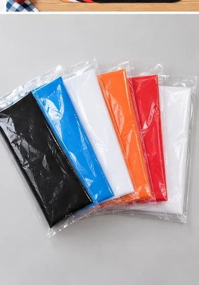 AI-generated illustrative apron product or restaurant scene